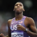 Erriyon Knighton a été suspendu 4 ans pour dopage KEYSTONE/AP/Petr David Josek